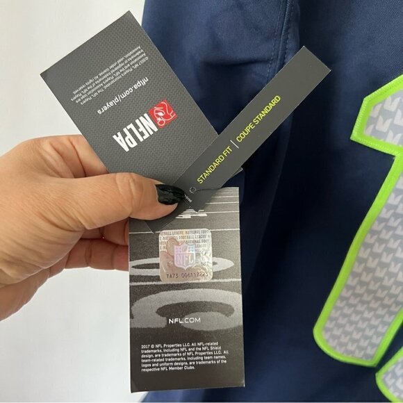 NFL/Nike, Men's 12th FAN College Seattle Seahawks Game Team Jersey. Size:M. NWT - Picture 8 of 16